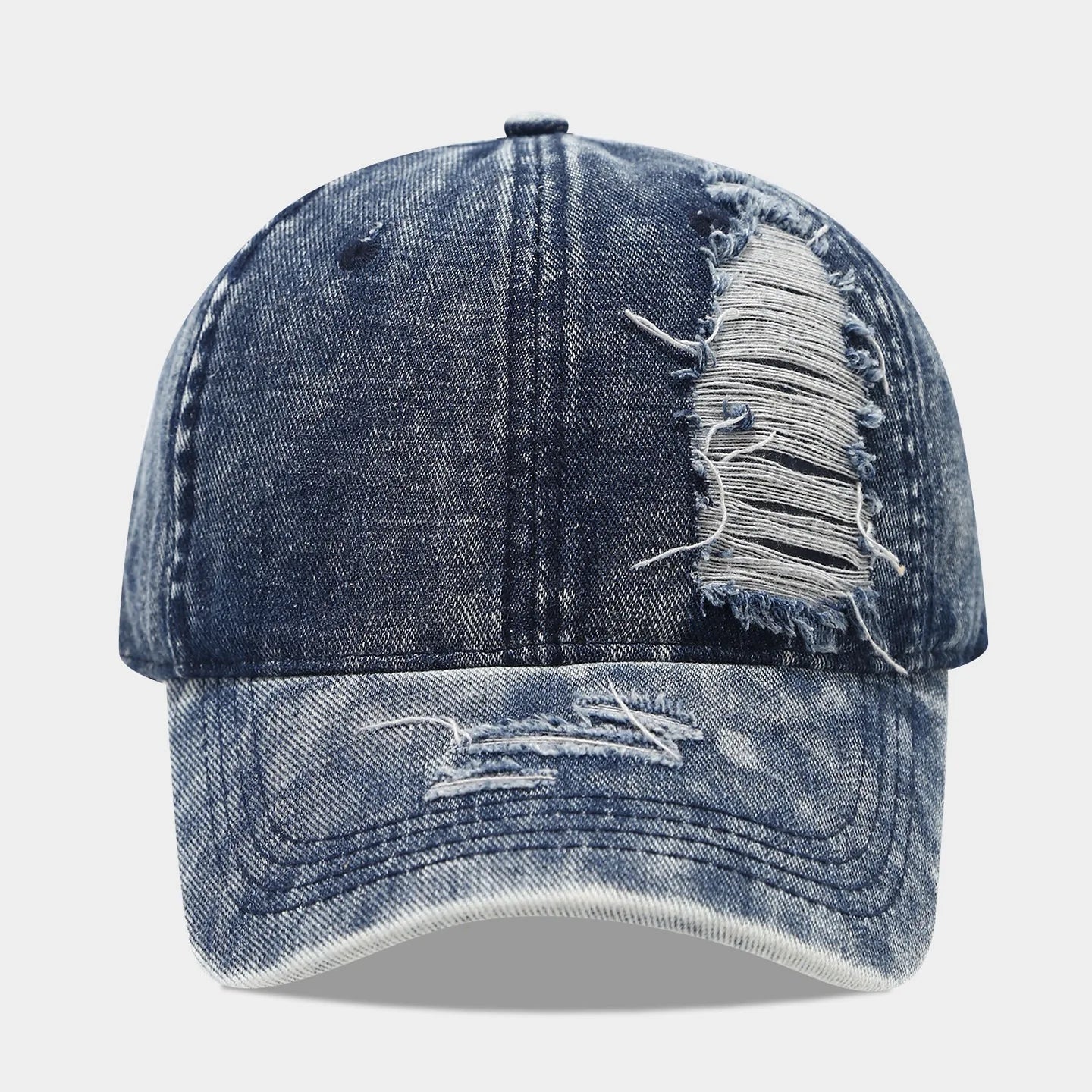 2025 New Vintage Denim Visors Hat Fashion Jeans Baseball Cap