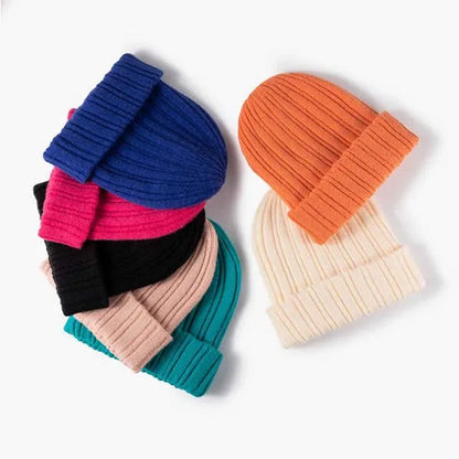 Acrylic Winter Beanies Caps Knitted Sports Ski Custom