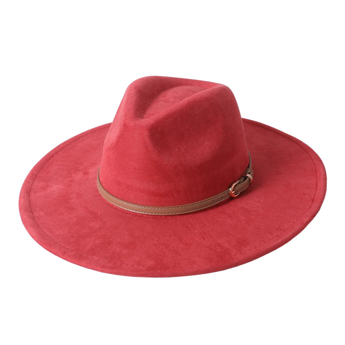 Vegan Suede Fedora Rancher Hats Blank Hats