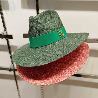 Treasure Grass Material Summer Straw Hat Dyed Jazz Straw Hat