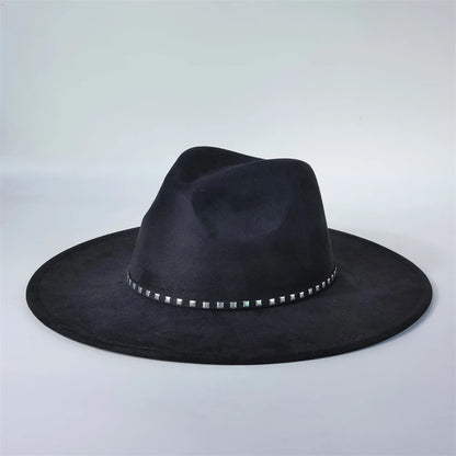 Pale Violet Red Vegan Suede Fedora Hat