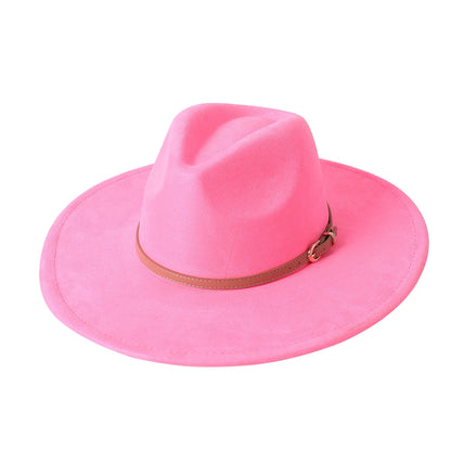 Vegan Suede Fedora Rancher Hats Blank Hats
