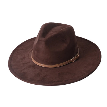 Vegan Suede Fedora Rancher Hats Blank Hats