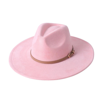 Vegan Suede Fedora Rancher Hats Blank Hats