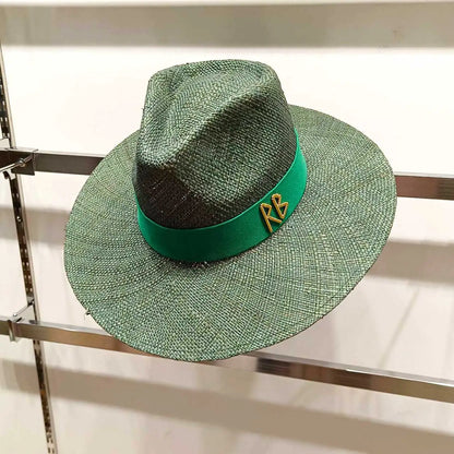 Treasure Grass Material Summer Straw Hat Dyed Jazz Straw Hat