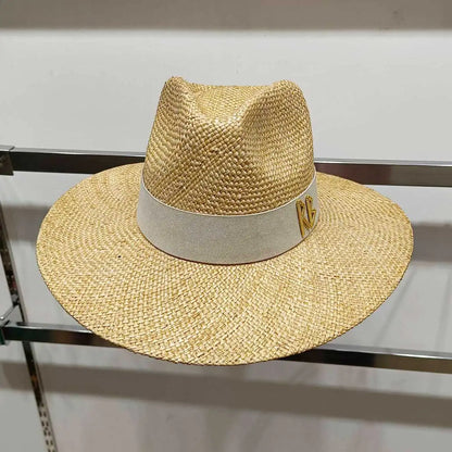 Treasure Grass Material Summer Straw Hat Dyed Jazz Straw Hat