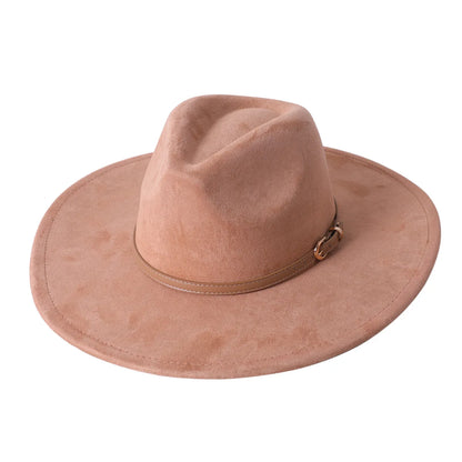 Vegan Suede Fedora Rancher Hats Blank Hats