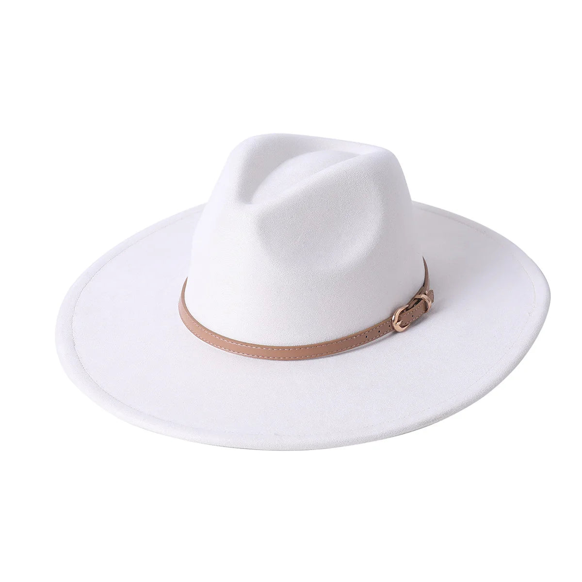 Vegan Suede Fedora Rancher Hats Blank Hats