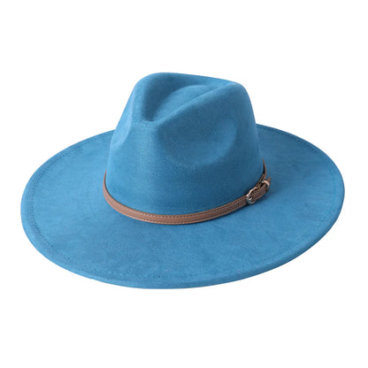 Vegan Suede Fedora Rancher Hats Blank Hats