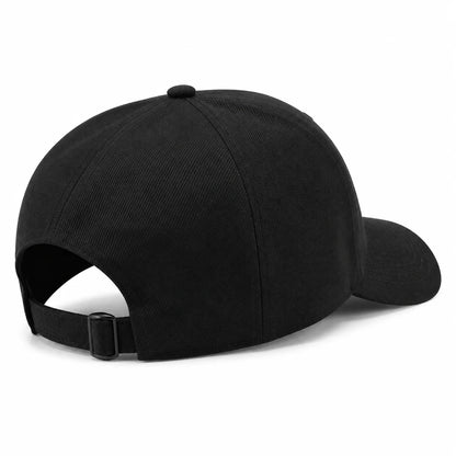 Adjustable Plain Baseball Cap Durable Cotton Dad Hat With Metal Buckle Outdoor Activities Must Have