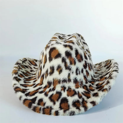 Stylish Leopard Print Cowboy Hat Cowboy Hat