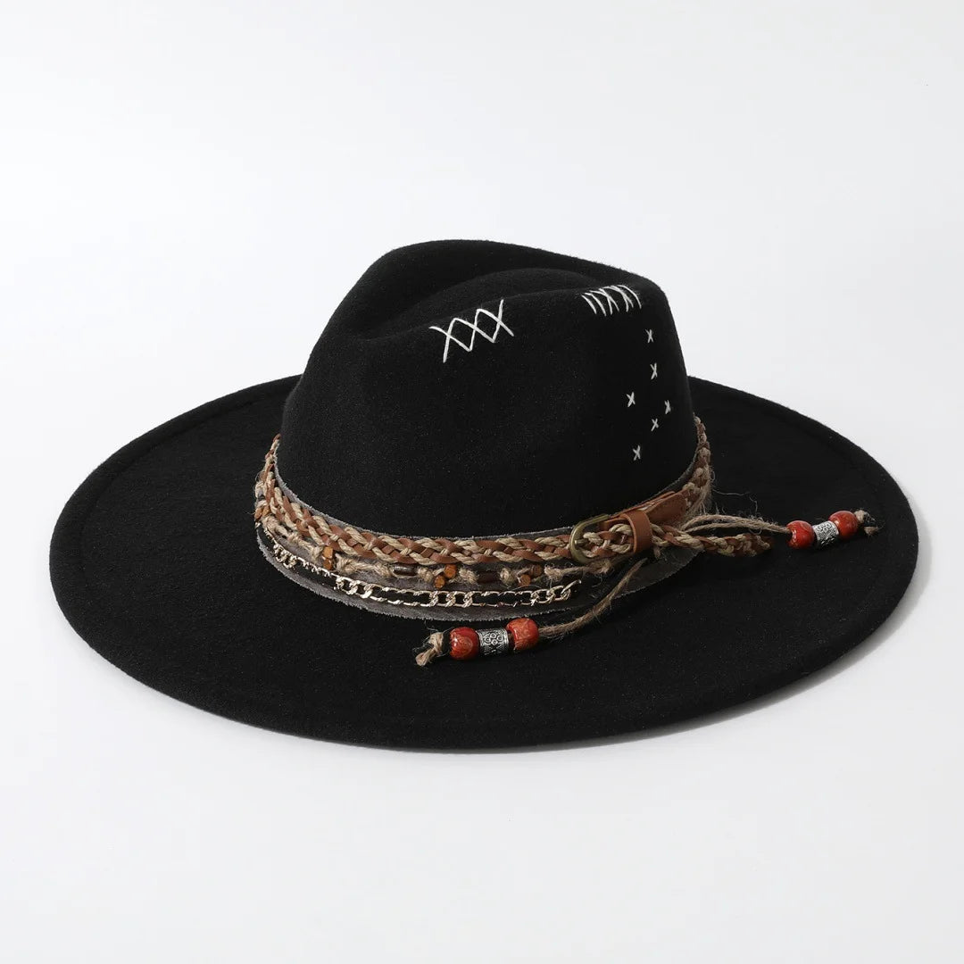 Handmade Fedora Hat Suede Men's And Women's Hat