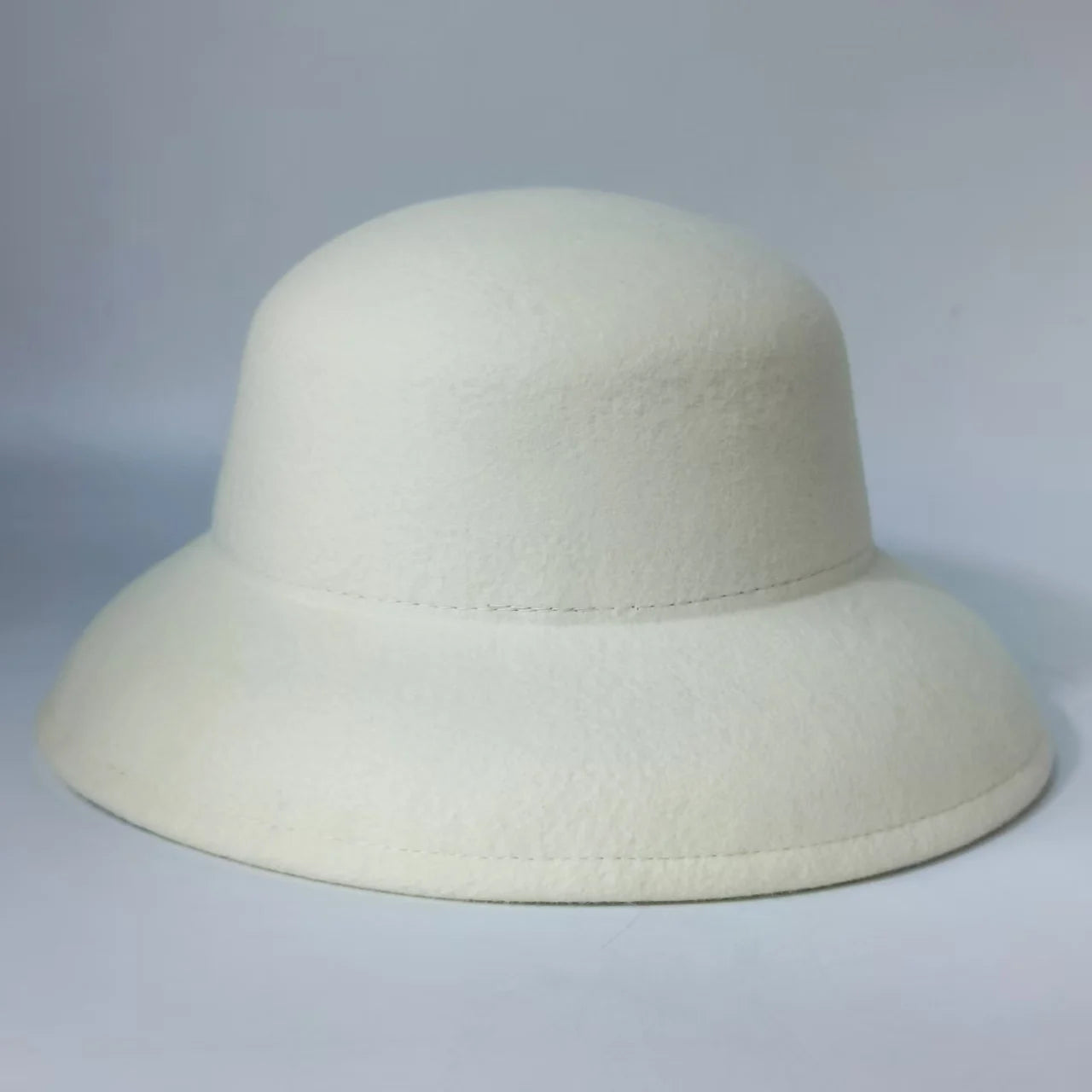Woman Fisherman Hat Autumn Winter Pure Wool Pearl Wool Hat