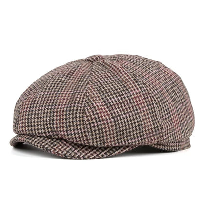 Custom Embroidery Peaky Blinders Lady Winter Beret Cap