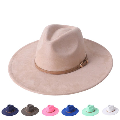 Vegan Suede Fedora Rancher Hats Blank Hats