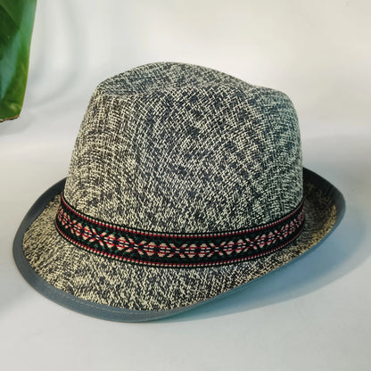 Vintage British Trilby Straw Hat Men's Summer