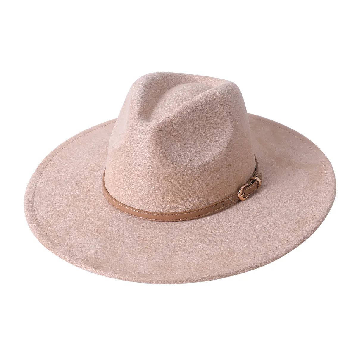 Vegan Suede Fedora Rancher Hats Blank Hats