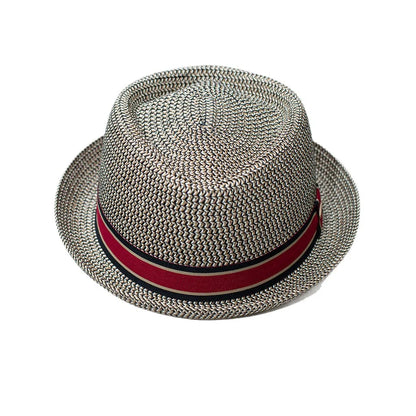 Vintage British Trilby Straw Hat Men's Summer
