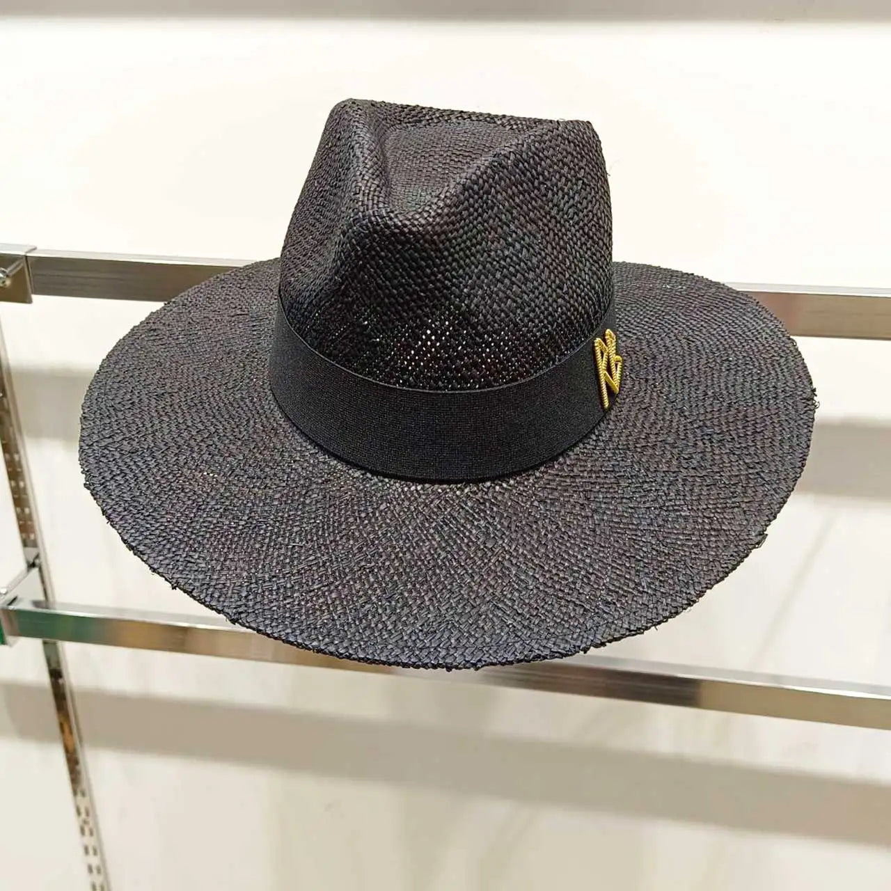 Treasure Grass Material Summer Straw Hat Dyed Jazz Straw Hat