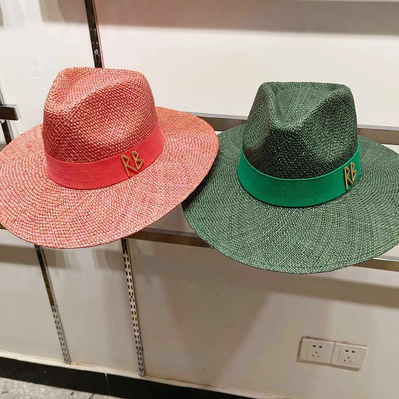 Treasure Grass Material Summer Straw Hat Dyed Jazz Straw Hat