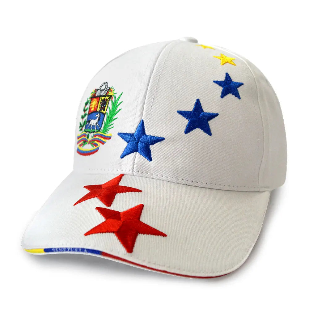 Baseball Cap Embroidery 7 Stars Logo Venezuelan Sports Cap Women Men Hats