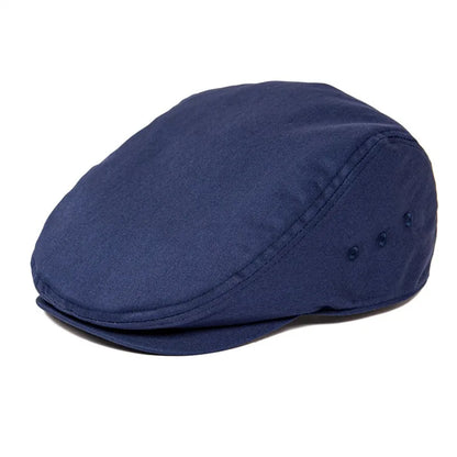 Airhole Flat Cap Men Cotton Driver Hat