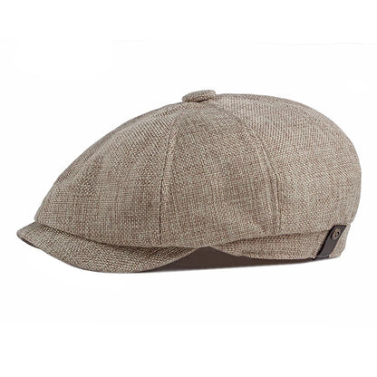 Newsboy Cap Men Spring Summer Octagonal Hat