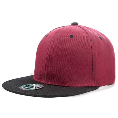 Cap Plain Snapback Hat Men Women