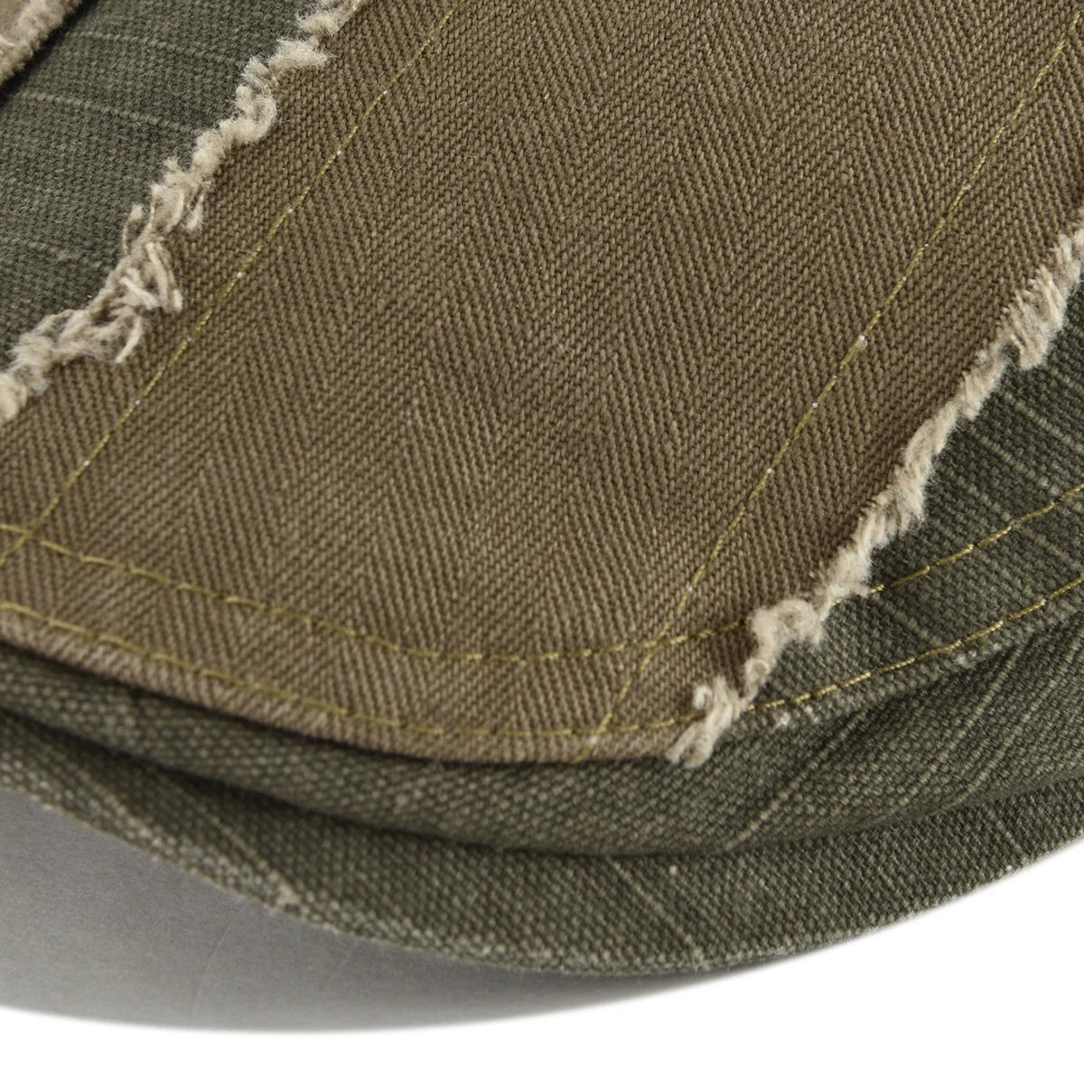 Distressed Cotton Flat Cap Men's Golf Newsboy Caps Retro Baker Boy Hat