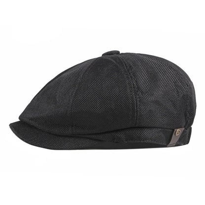 Newsboy Cap Men Spring Summer Octagonal Hat