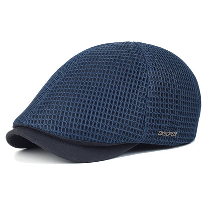 New Mesh Newsboy Caps Summer Men Women Hats