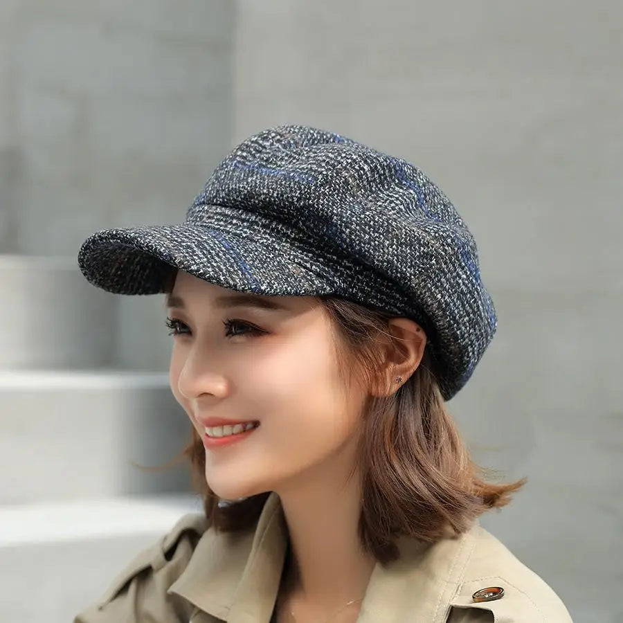 Autumn Winter Newsboy Cap Fashion Hat