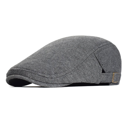 Cotton Adjustable Newsboy Caps Men Woman Casual Beret