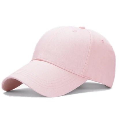 Unisex 100% Cotton Cap High Quality Solid Simple Color Hard Top Baseball Cap Men Women