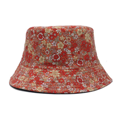 Bucket Hat Summer Panama Women Cotton