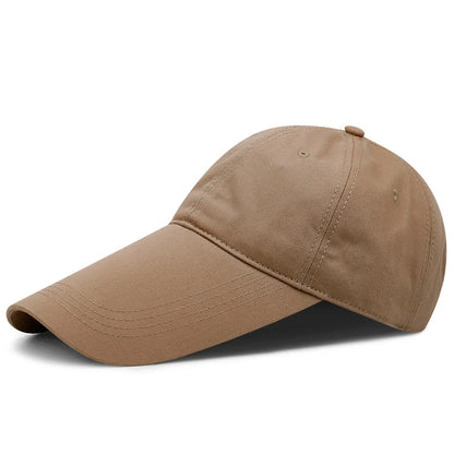 14cm Long Visor Large Head Man Big Size Causal Peaked Hats