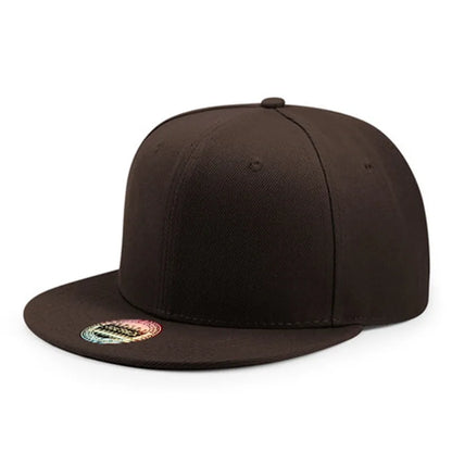 Cap Plain Snapback Hat Men Women