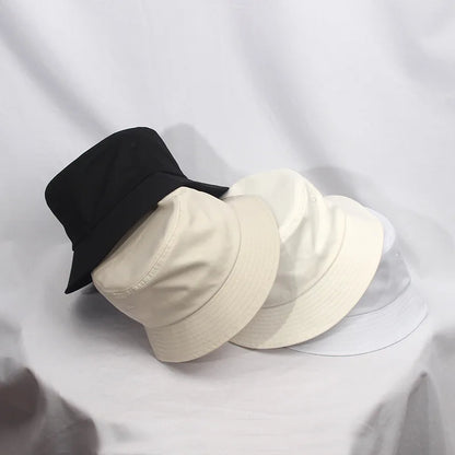 Pure Cotton Sun Hat Large Size Boonie Cap Women Big Size Bucket Hat