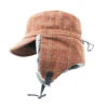 Retro Plaided Winter Trapper Hat Warm Aviator Cap