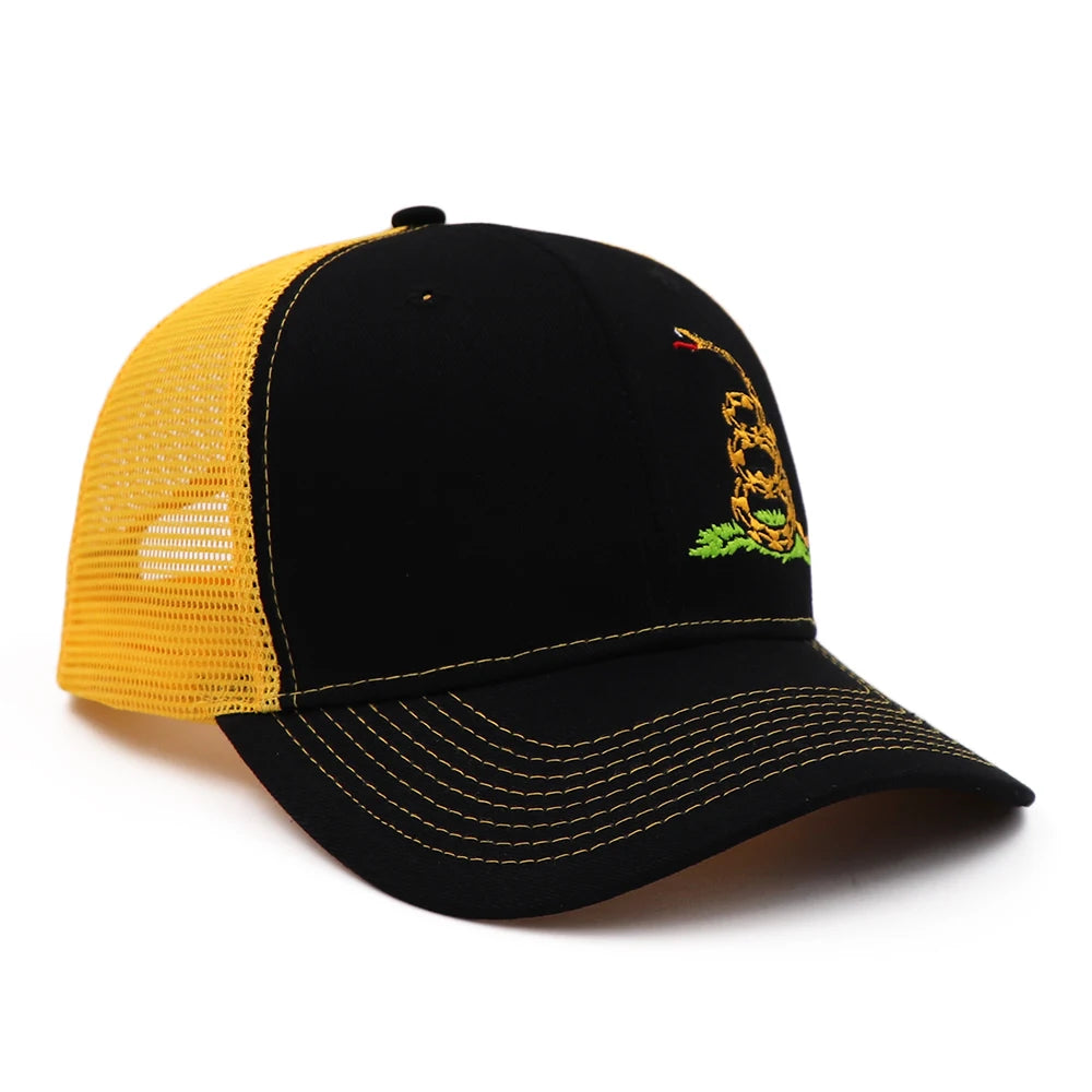 Women Men Black White Summer Baseball Cap Mesh Snapback Dad Hats