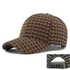 Spring And Autumn Female 6-Panel Tweed Cap