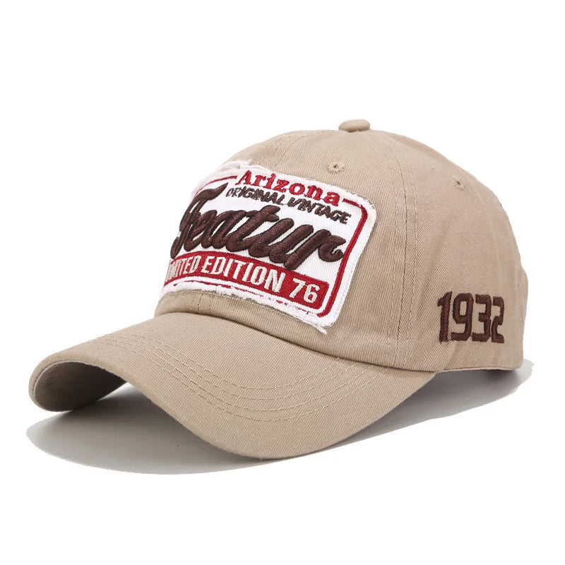 Vintage Red Pink Streetwear Baseball Cap For Men