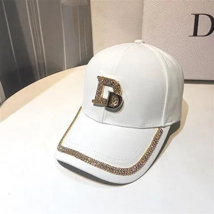 Rhinestone Hat Cotton K Kop Cap Hip Hop Cap Hats