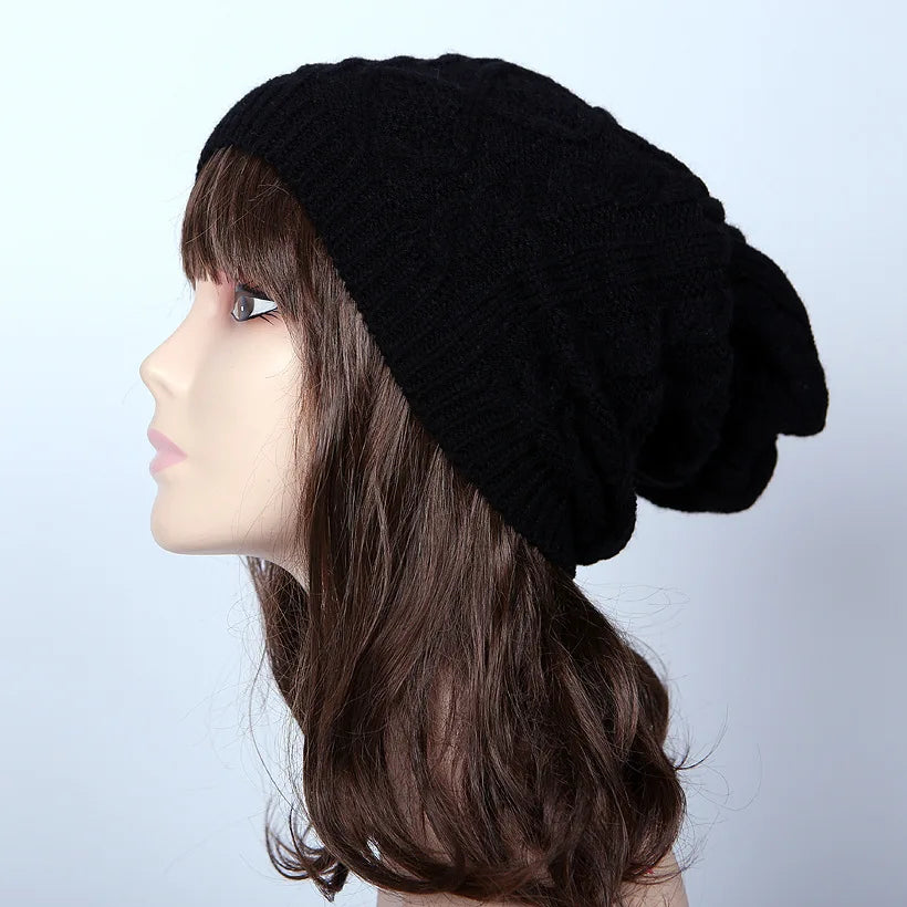 Hot Style Knit Hat With Small Twist Fashion Heaps Heaps Of Turtle-Head Hats