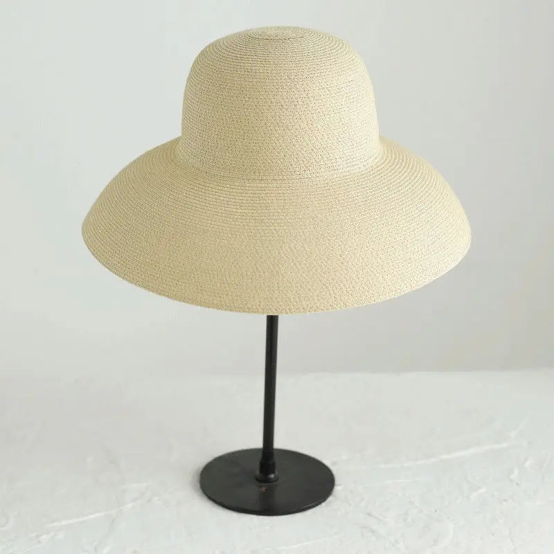 Summer Hat New Female Sun Hat Folding Beach Hat