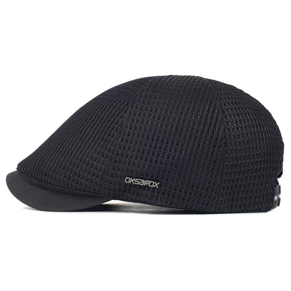 New Mesh Newsboy Caps Summer Men Women Hats