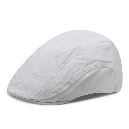 Spring And Summer Cotton Back Wear Ivy Hat For Lady Big Head Man