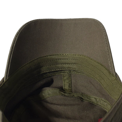 Four Seasons Washed Cotton Flat Caps Men Women Military Cap