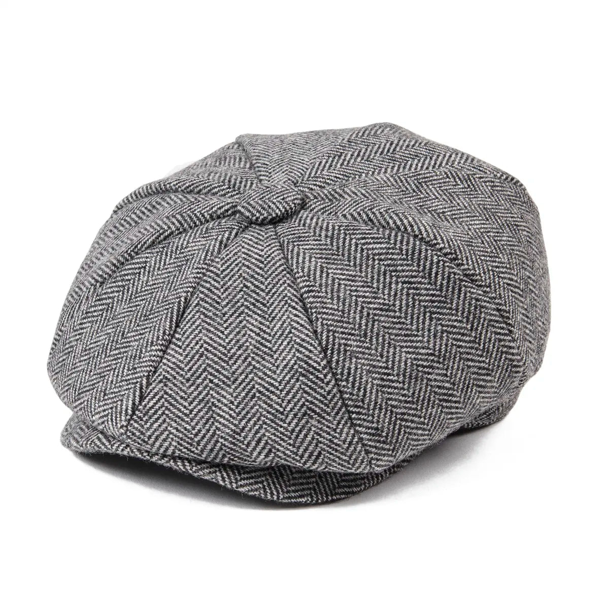Kids Newsboy Caps Small Size Boy Woolen Tweed Flat Cap