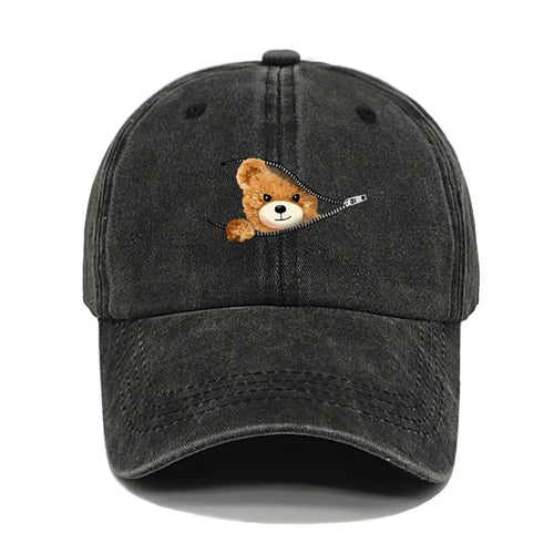 Unisex Retro Washed Denim Baseball Cap